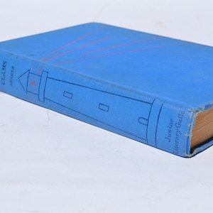 Vintage book: A Barrel of Clams by Shirley Berton Lesher 1930 blue and red hardcover collectible