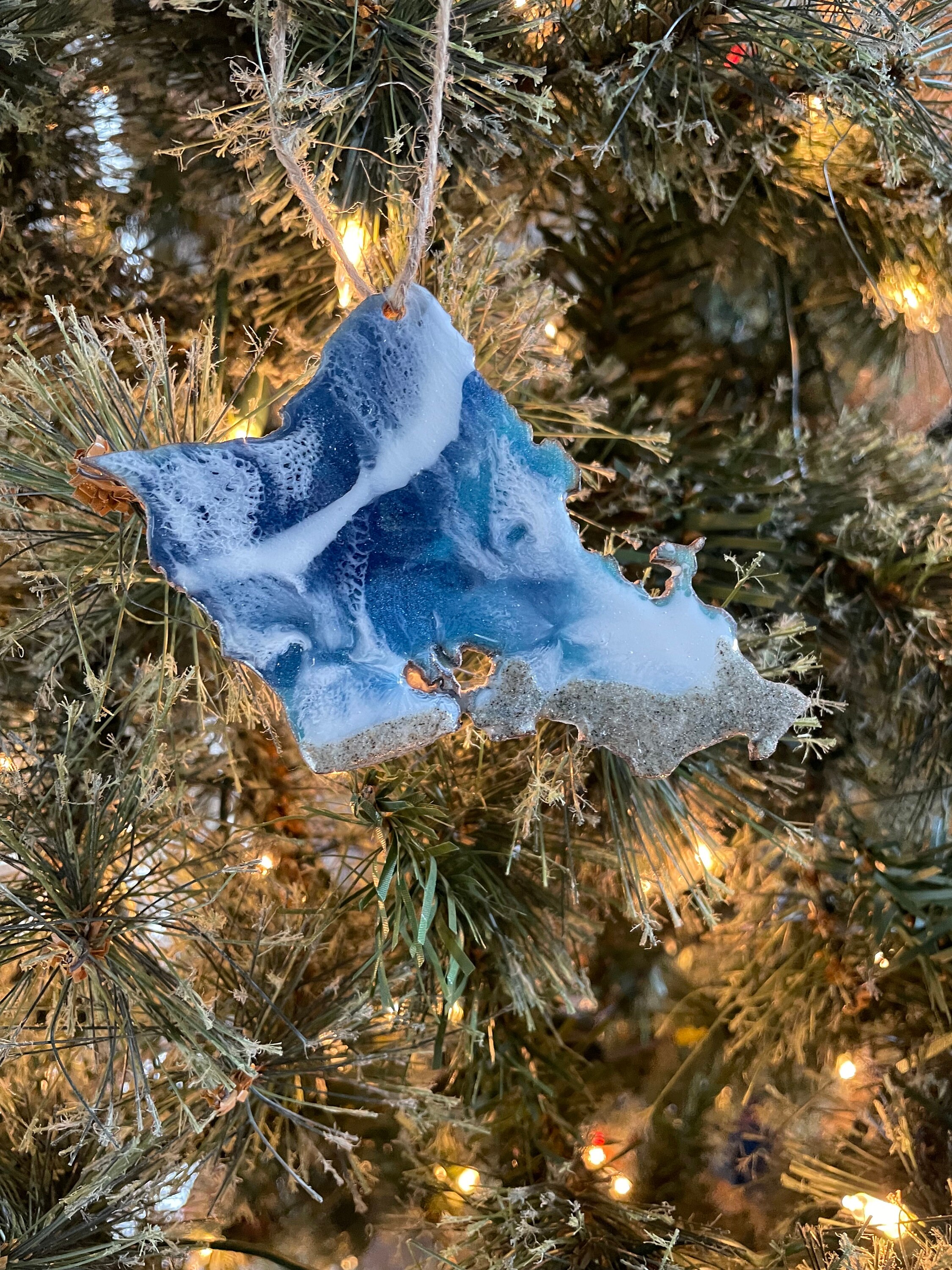 Oahu Hawaii Ornament or Oahu Gift Lovers is Resin One Etsy