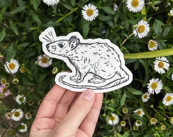 rat boy single sticker