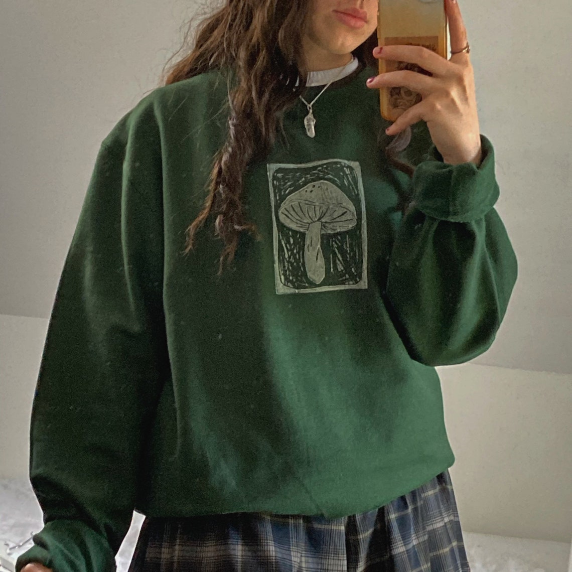 madewell mushroom sweater