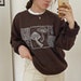 wonderland sweater | cottagecore unisex oversized vegan eco friendly y2k aesthetic frog lgbt