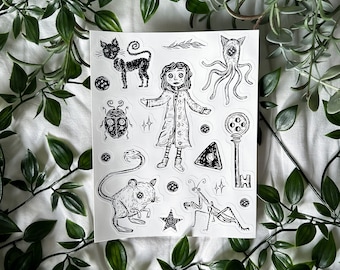 dreaming sticker sheet