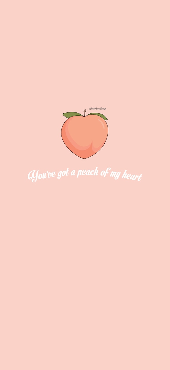 wallpapers Peach wallpaper Peach aesthetic Pastel aesthetic