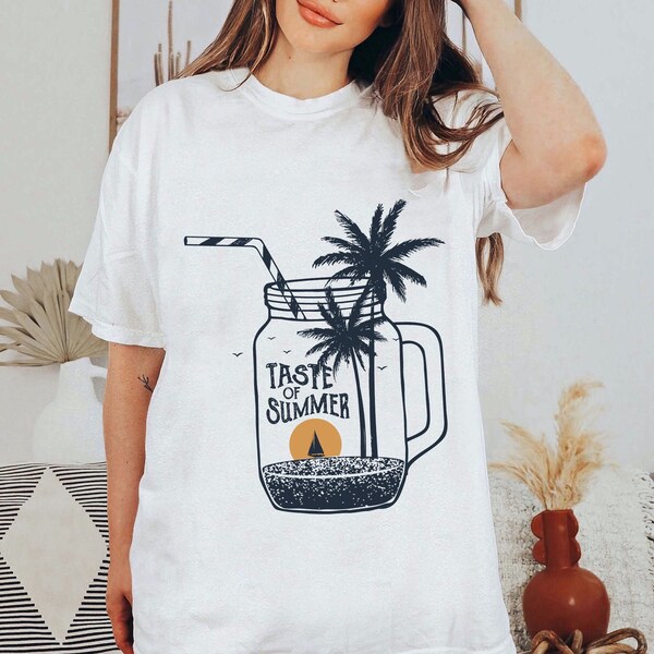 Taste Of Summer Png,Beach Sunset Sailing Palm Trees Png,Summer Silhouette,Juice Cricut,Summer Sublimation Png,Instant Download,Digital,Gifts