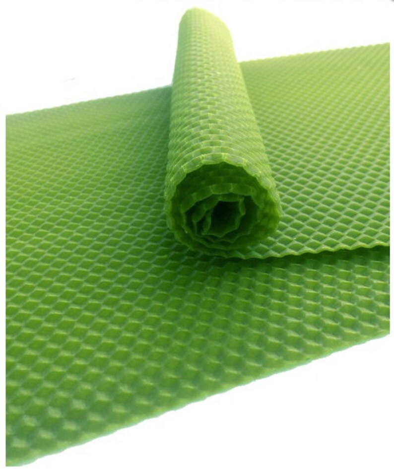 Colored beeswax sheets foundation 1 kg size 25541 cm Etsy
