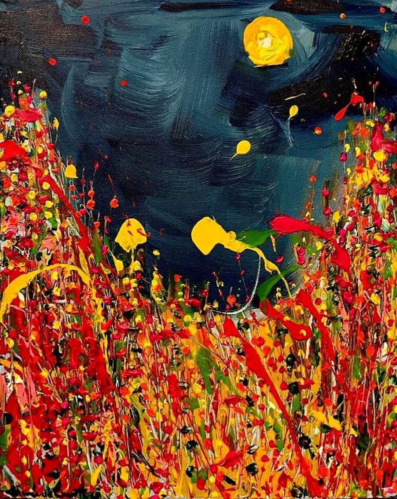 Midnight, summer