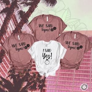 Las Vegas Bachelorette Party| Vegas Bride| Las Vegas Weekend| I Said Yes