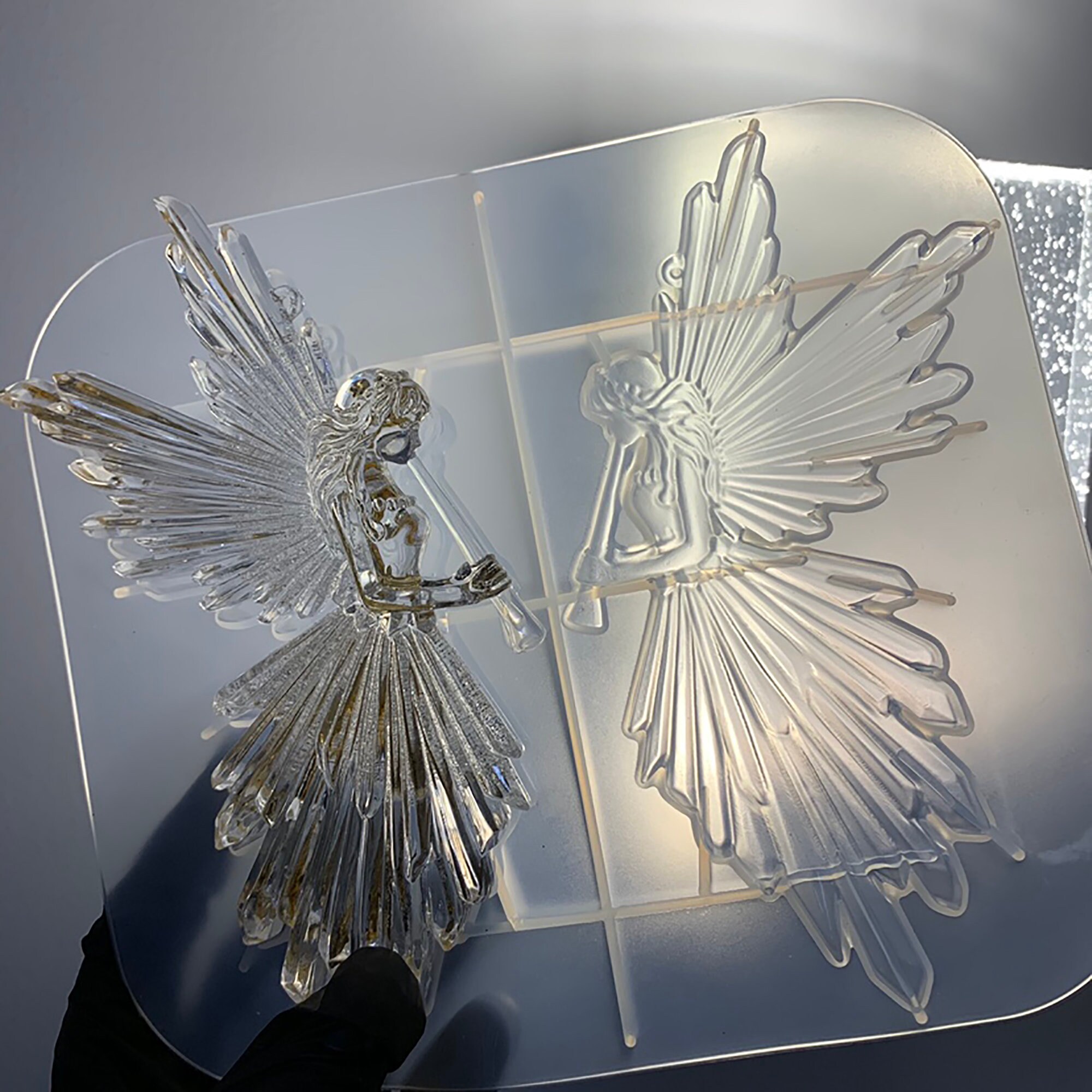 Flying Angel Silicone Mold Angel Resin Mold Decoration Resin Etsy UK