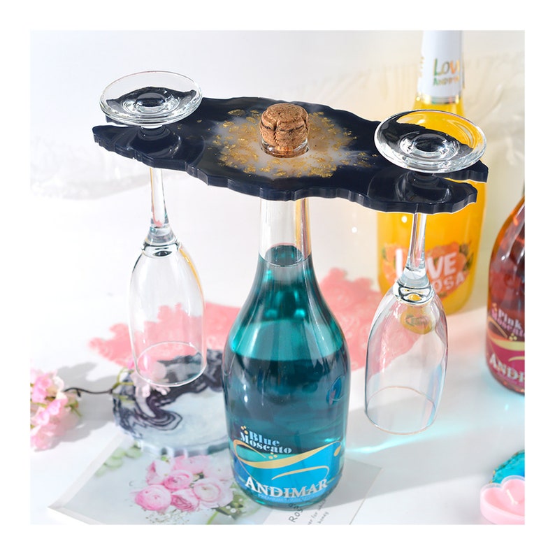 Wine Holder Resin Mold Glass Holder Silicone Mold DIY Etsy