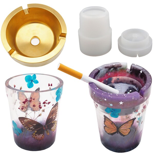 Resin Car Ashtray Etsy