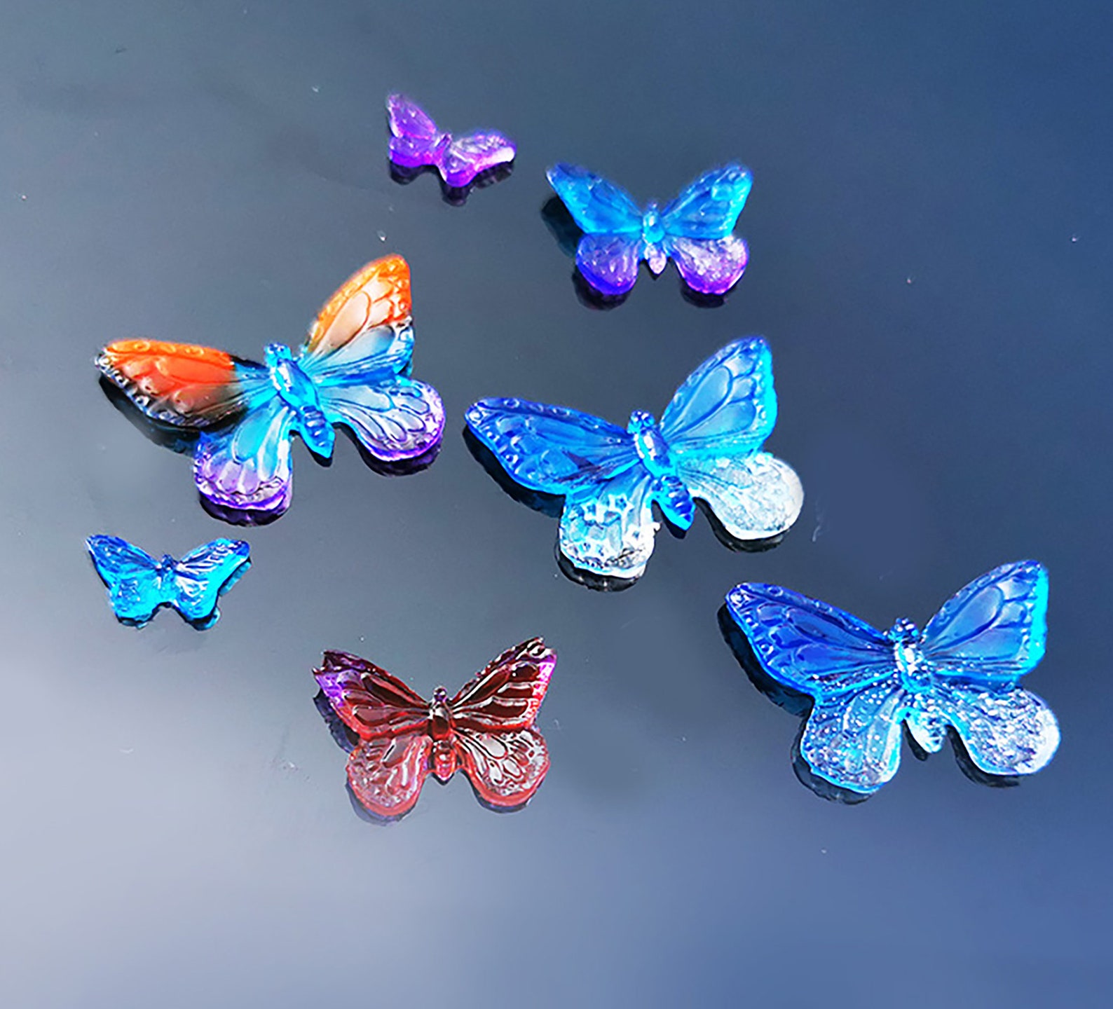 Butterfly Silicone Mold Variety Styles Butterflies Resin Etsy