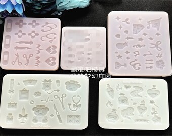 Magic Bottle Mold,Doctor Mold, Bear Resin Mold, Resin Molds Silicone, Epoxy Resin Molds,Silicone Molds For Resin, UV Resin Molds