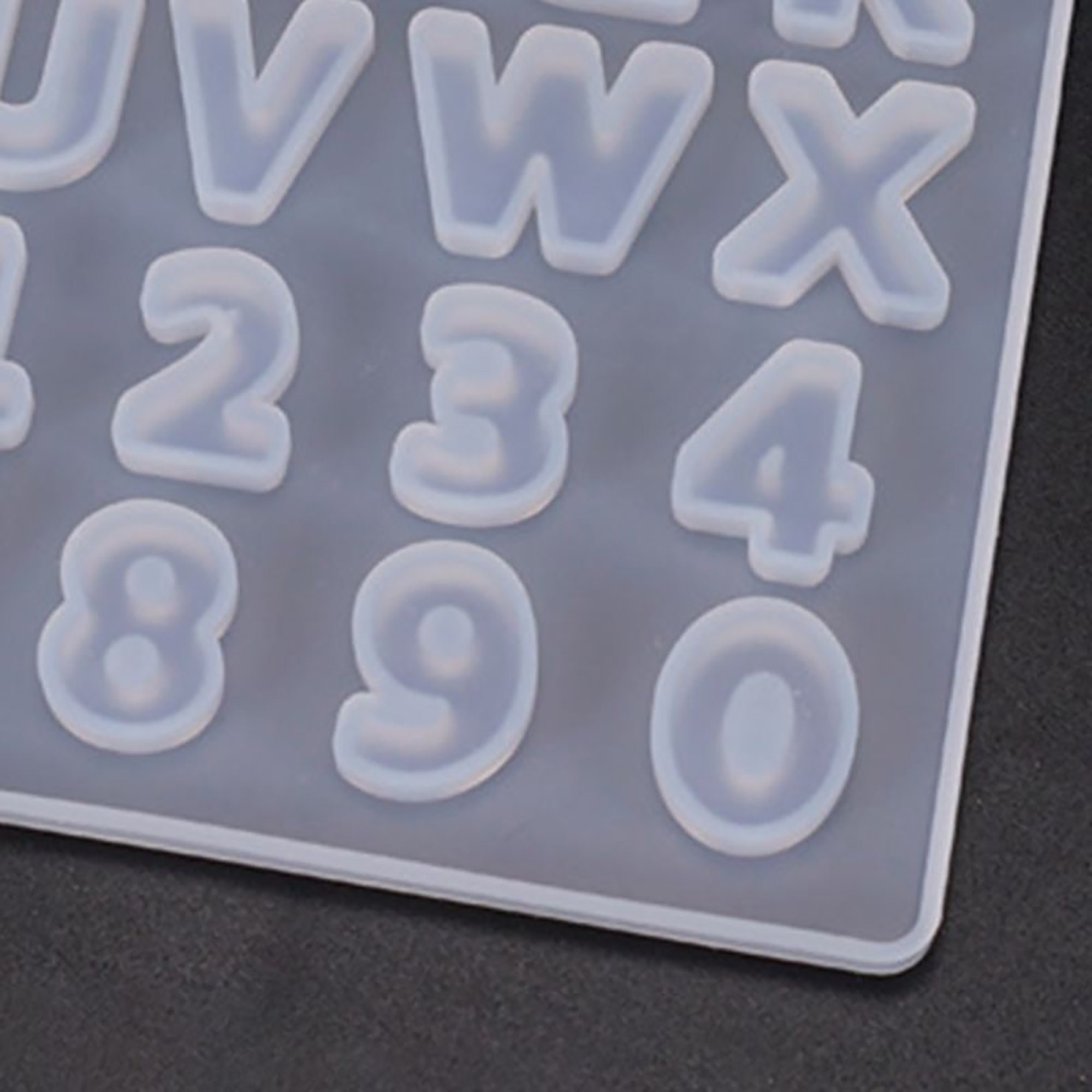 Alphabet Letter Number Mold Epoxy Resin Digital Letter Mold Etsy