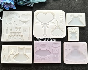 Cake Mold,Apron Mold,Resin Molds Silicone, Epoxy Resin Molds,Silicone Molds For Resin, UV Resin Molds
