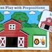 Preposition Play and Learn Bundle - Etsy