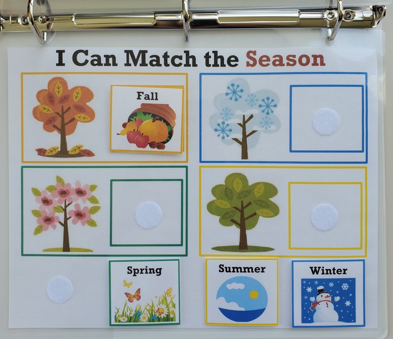 Preschool Learning Binder Ages 3-5 - Etsy