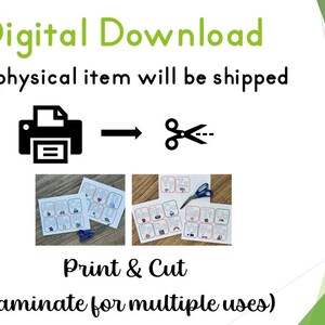 Alphabet Letter Tracing Card Set ***Téléchargement numérique*** Alphabet Flash Cards PDF Imprimable image 2