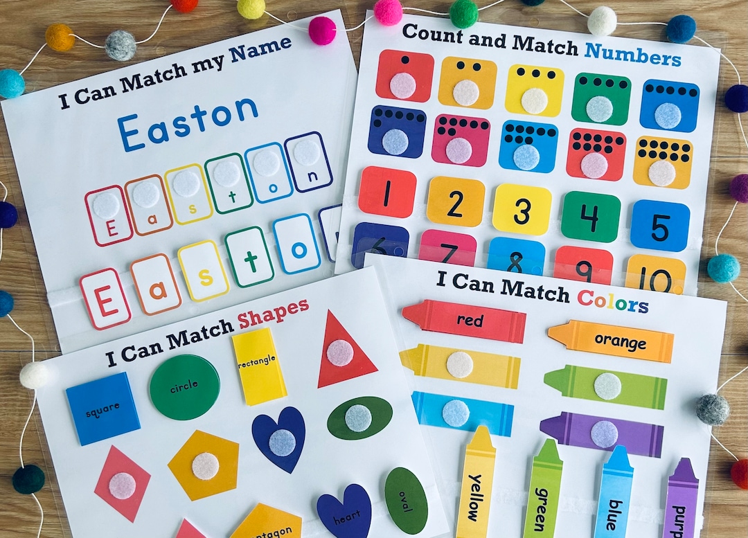 Preschool Learning Binder Ages 3-5 - Etsy