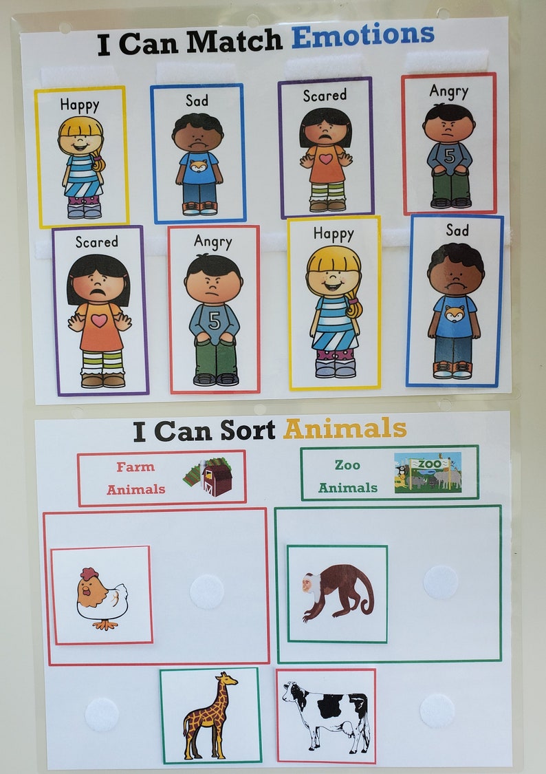 Preschool Learning Binder Ages 3-5 - Etsy