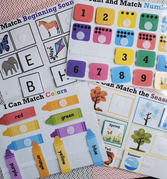 Preschool Learning Binder Ages 3-5 - Etsy