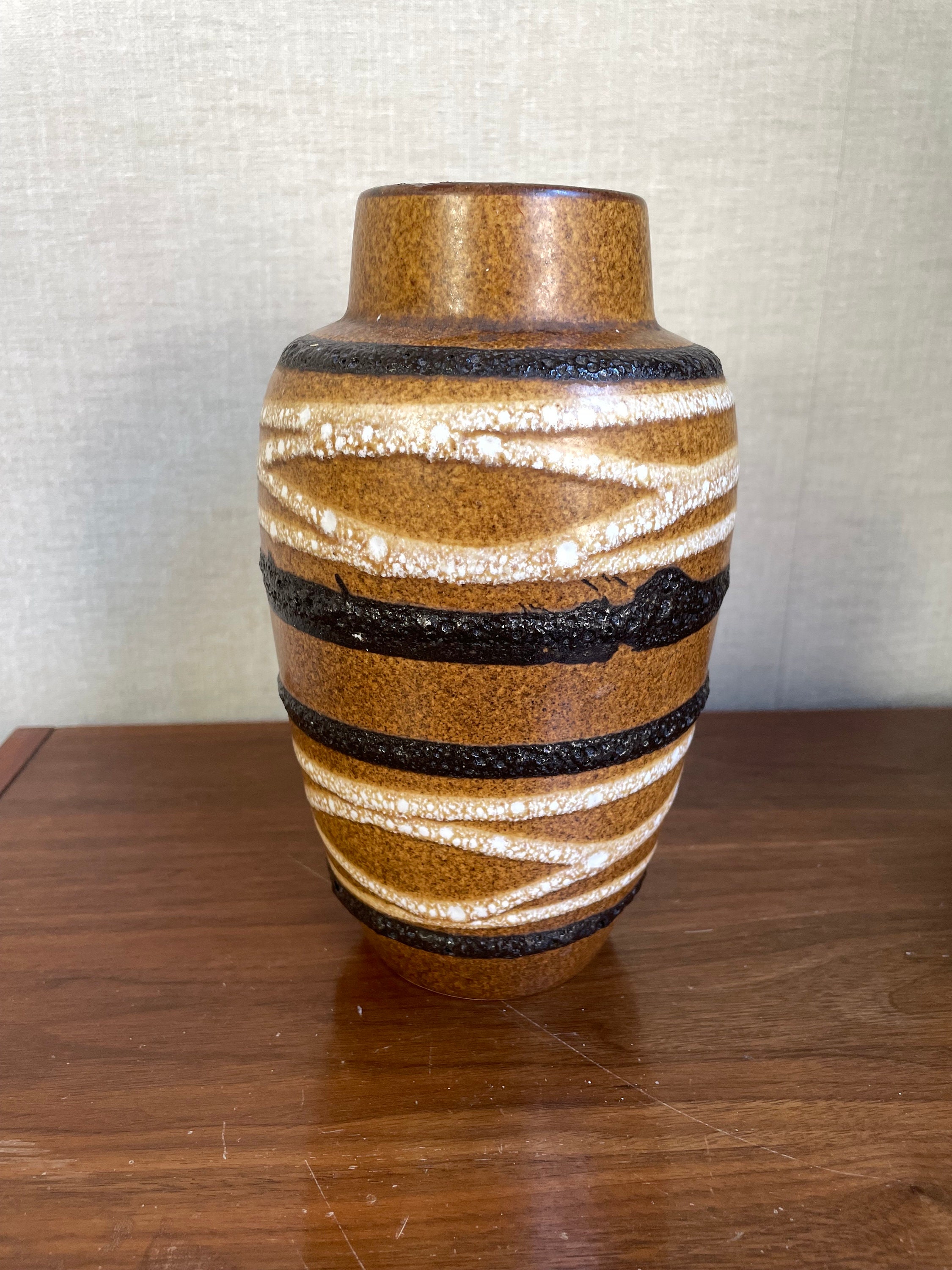 fat lava scheurich 549-21 ミッドセンチュリー　陶器 fat ミステリアス lava scheurich 549-21 ミッドセンチュリー 陶器