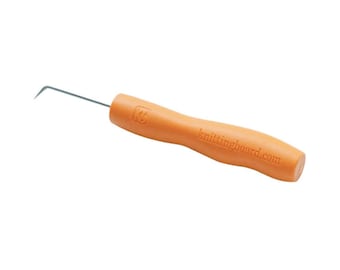 GEBREIDE HAAK WERKGEVEN | Voor breien en weven | Groot handvat | Gemakkelijk vast te pakken, ergonomisch | Past op Knifty Knitter boardsok, lange ronde weefgetouwen