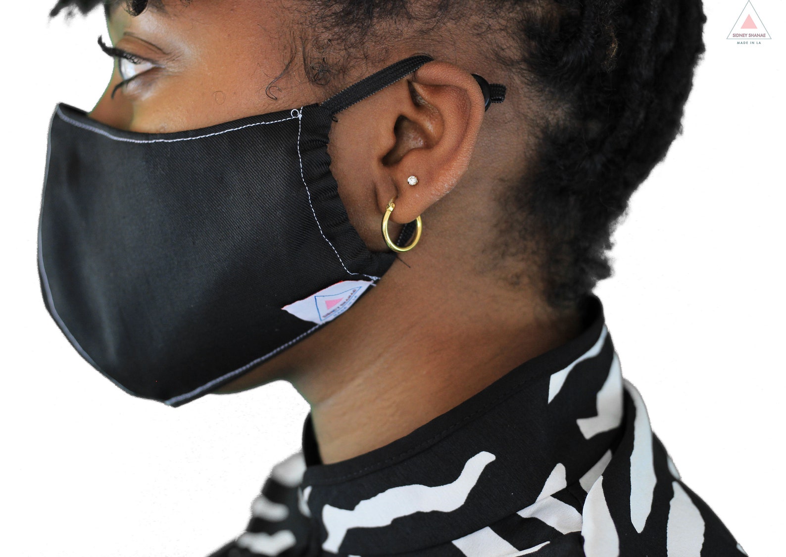 Reusable Face Mask w/ Filters Nose Guard Adjustable Straps Etsy