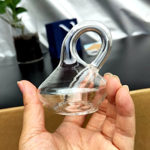 Felix Klein 4D bottles: 3D Klein bottle decor art model in the shape of a glass alcohol lamp