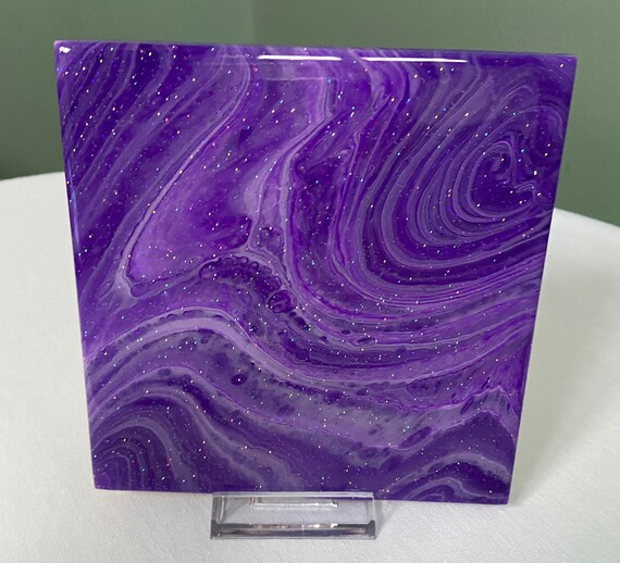 Cookware Hand Painted Ceramic Tile Hot Plate Painted Resin Hot Plate