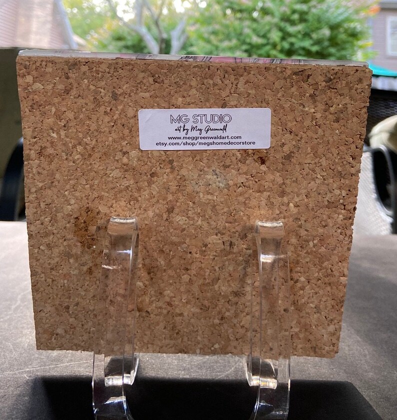 Hand Painted Ceramic Tile Hot Plate / Ohio State Hot Plate / Etsy