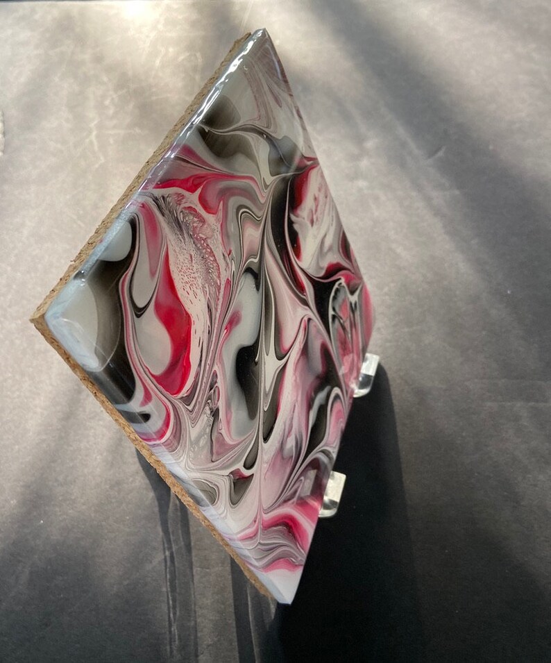 Hand Painted Ceramic Tile Hot Plate / Ohio State Hot Plate / Etsy