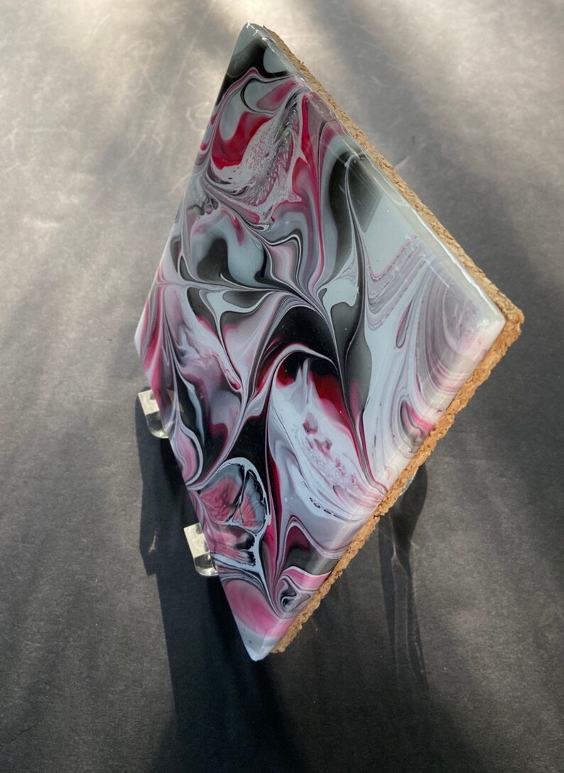 Hand Painted Ceramic Tile Hot Plate / Ohio State Hot Plate / Etsy