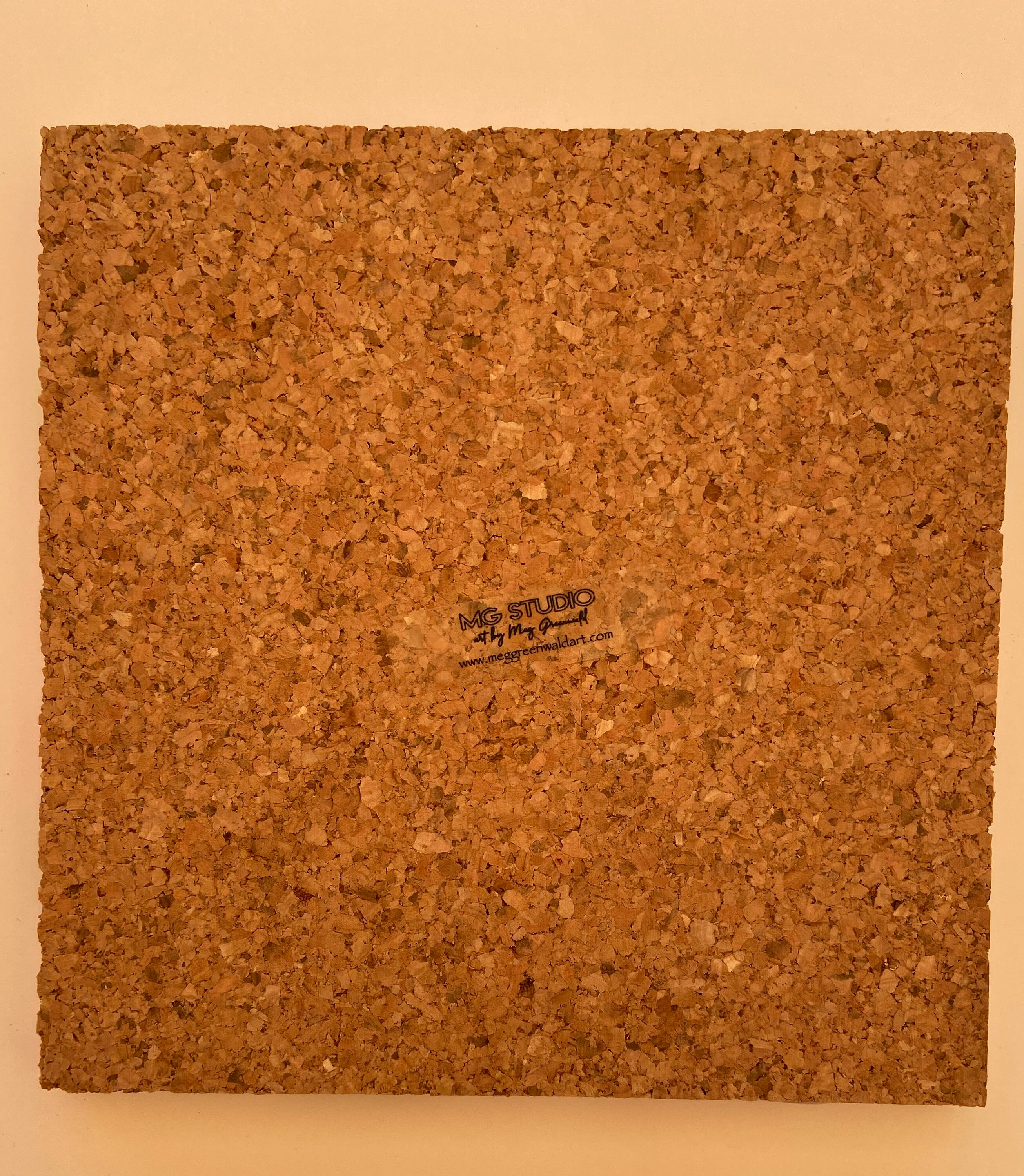 Hand Painted Ceramic Tile Hot Plate / Painted Resin Hot Plate / Tile