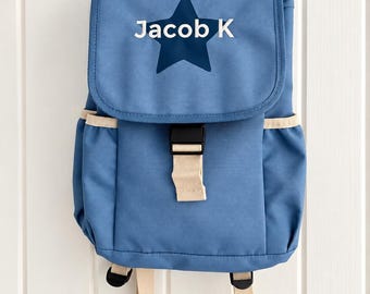 Personalised Kids Backpack | Custom Name School Bag | Children’s Rucksack | Personalised Nursery Backpack | Boys & Girls Gift