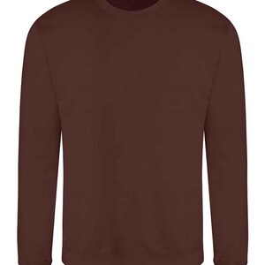 Embroidered Pumpkin Sweatshirt for Women – Autumn Jumper, Cosy Fall Pullover Brown