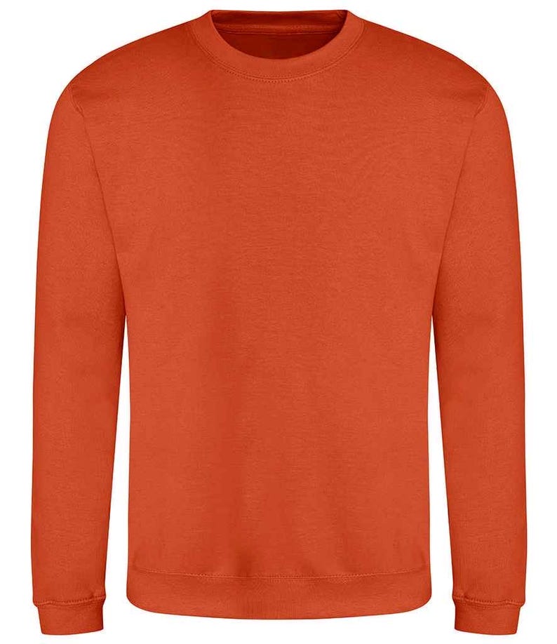 Embroidered Pumpkin Sweatshirt for Women – Autumn Jumper, Cosy Fall Pullover Burnt Orange