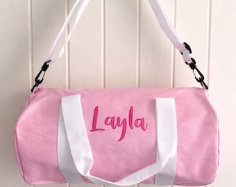 Small Personalised Kids Duffle Bag – Custom Name Gym, Swim & Sports Holdall