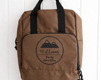 Personalised Picnic Backpack – Custom Family Insulated Cooler Bag for Adventures