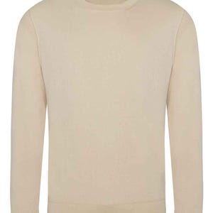 Embroidered Pumpkin Sweatshirt for Women – Autumn Jumper, Cosy Fall Pullover Nude