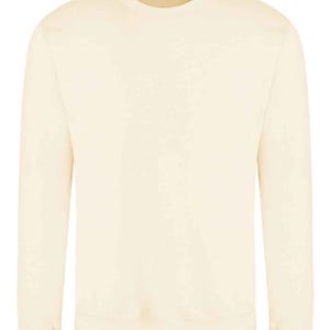 Embroidered Pumpkin Sweatshirt for Women – Autumn Jumper, Cosy Fall Pullover Vanilla
