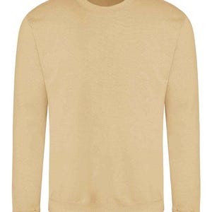 Embroidered Pumpkin Sweatshirt for Women – Autumn Jumper, Cosy Fall Pullover Desert Sand