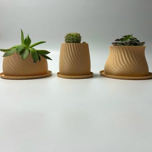 Modern Plant Pot Design STL Files for 3D Printing - Home Decoration