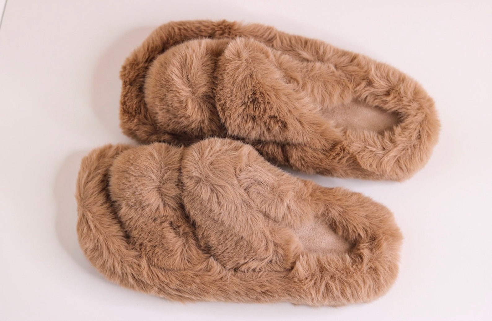 Faux Fur Slides | Etsy