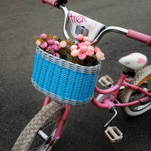 Jungen Fahrradkorb Blau Kleiner Fahrradkorb Rollerkorb Mädchen Fahrradkorb Junge Fahrradkorb