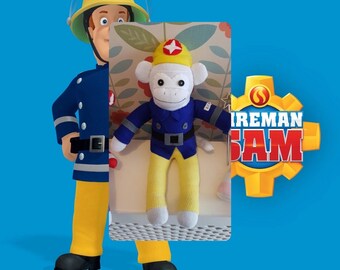 Fireman Sam (Sock Monkey)