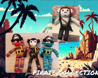 Pirate (Sock Monkey)