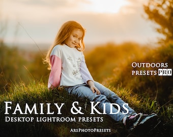 6 profesjonalnych gotowych ustawień dla komputerów stacjonarnych Lightroom, ustawienia dla rodziny i dzieci, ustawienia dla fotografów, ustawienia dla prawdziwych kolorów, ustawienia dla czystych, jasnych i zielonych