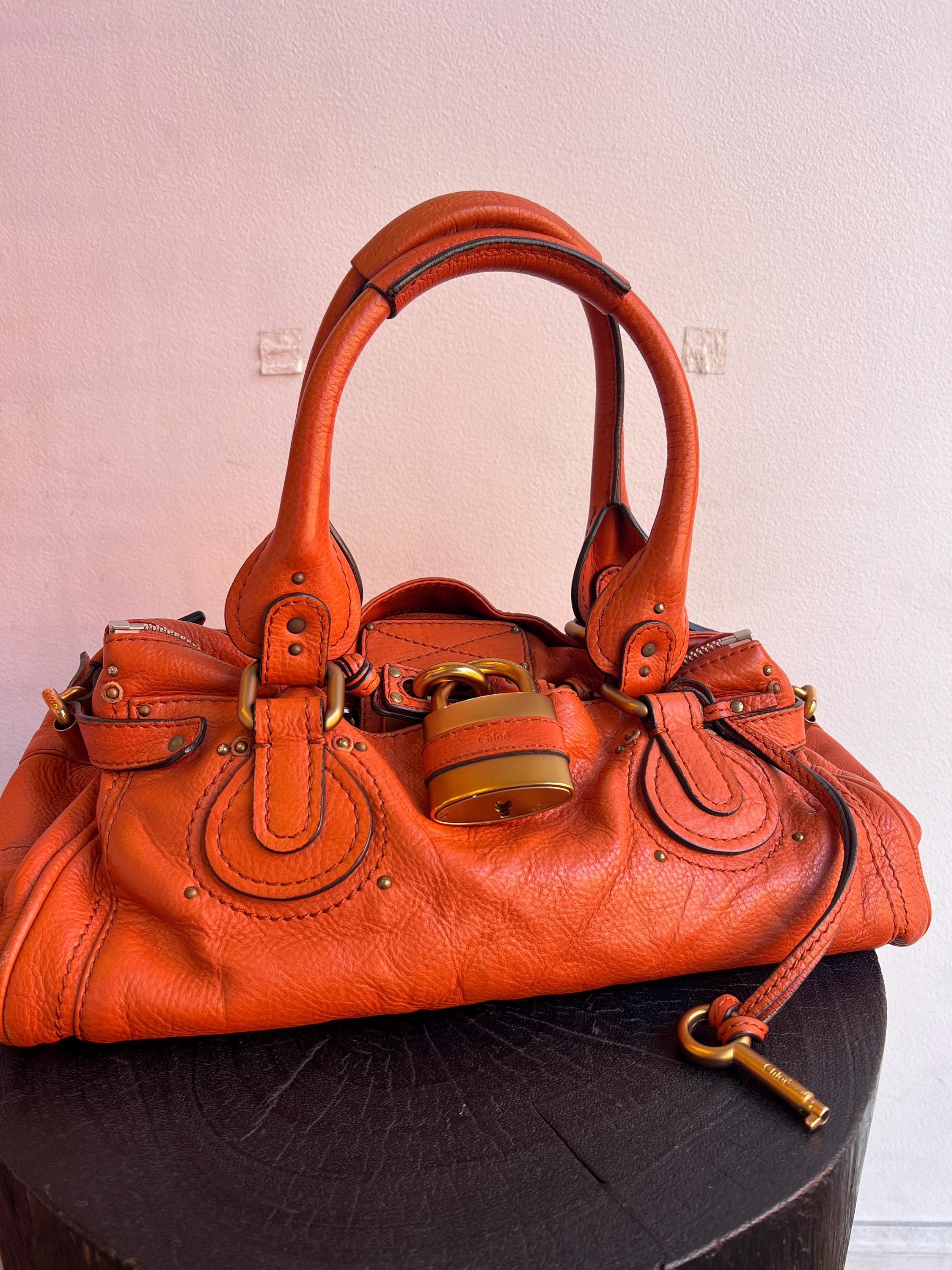 Vintage Chloé Paddington Bags orange Chloé Paddington Handbag