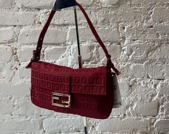 Fendi Baguette Zucchino Rojo