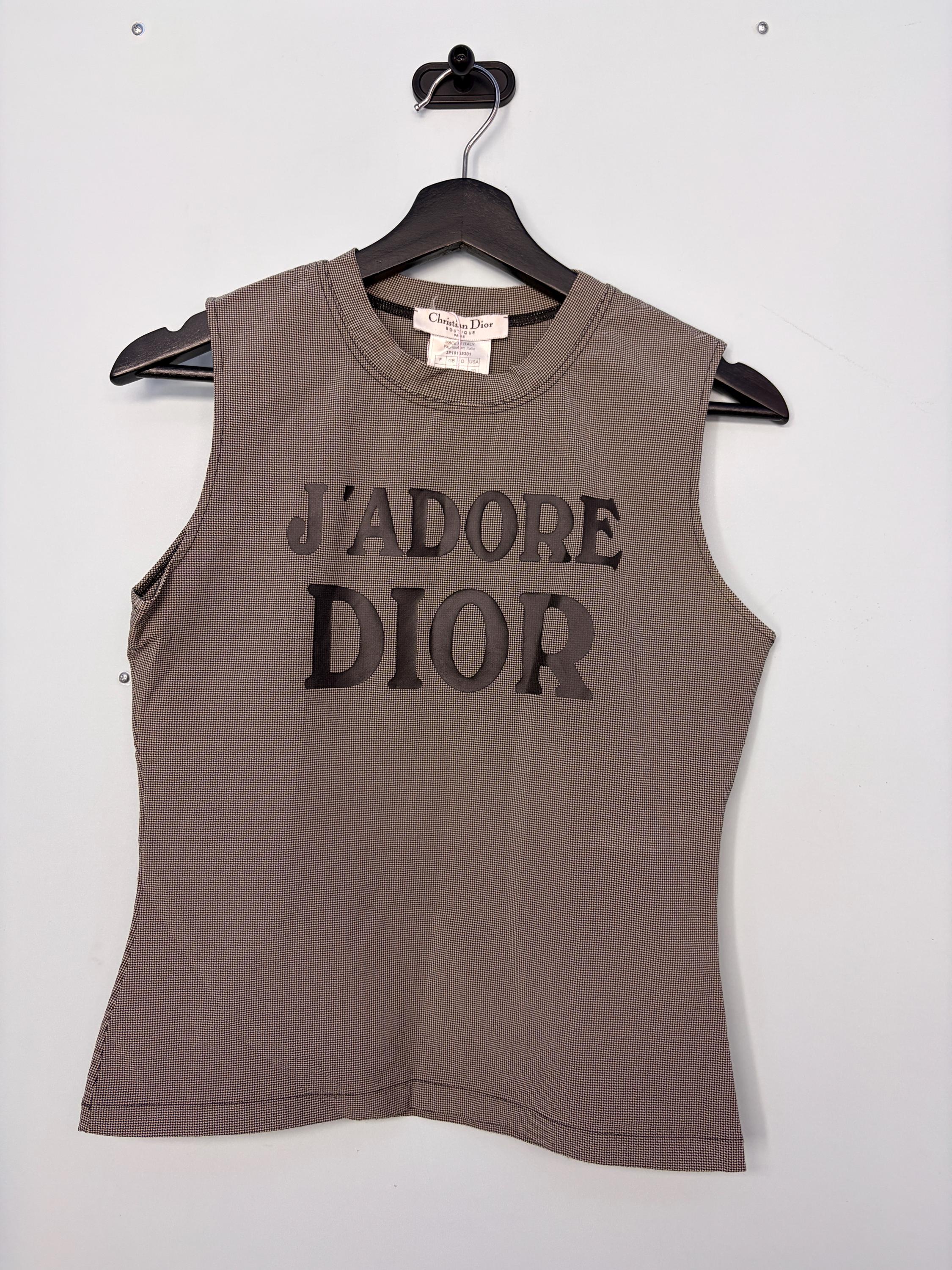 J Adore Dior Tank - Etsy